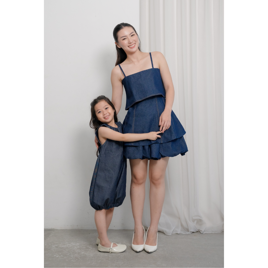Ayaco Mini Itzy Denim Dress (Size 8-Size 12)