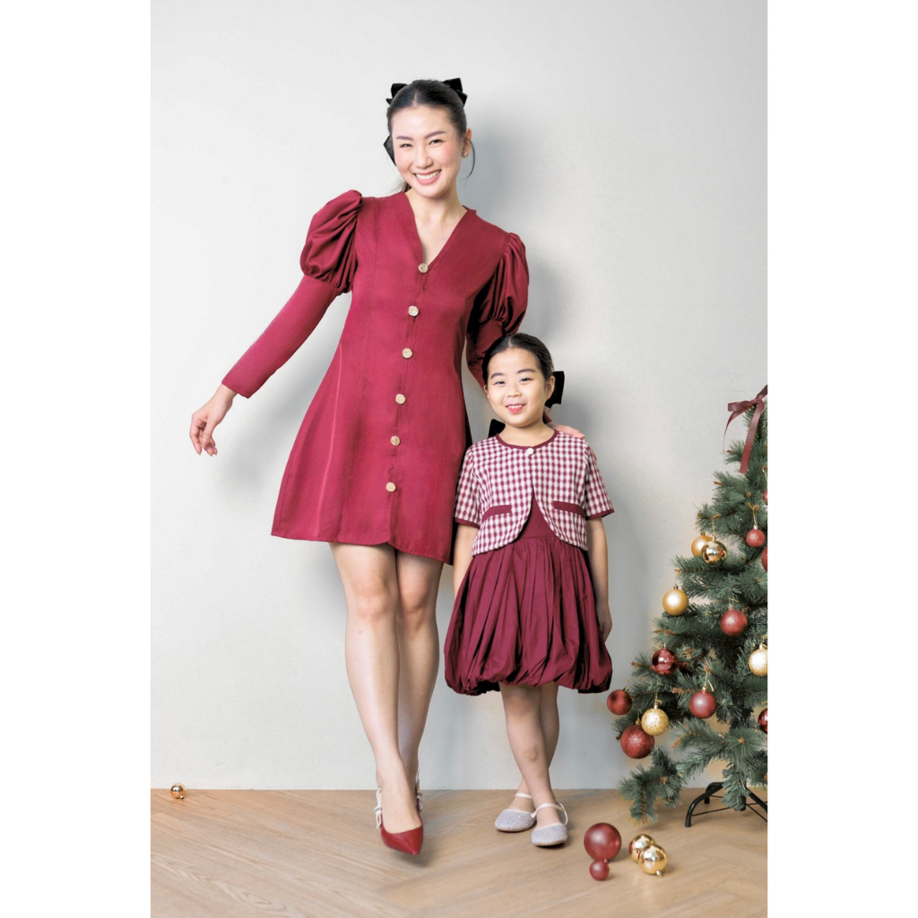 Ayaco Mini Ruby Dress (Bolero Size 10-Size 12)