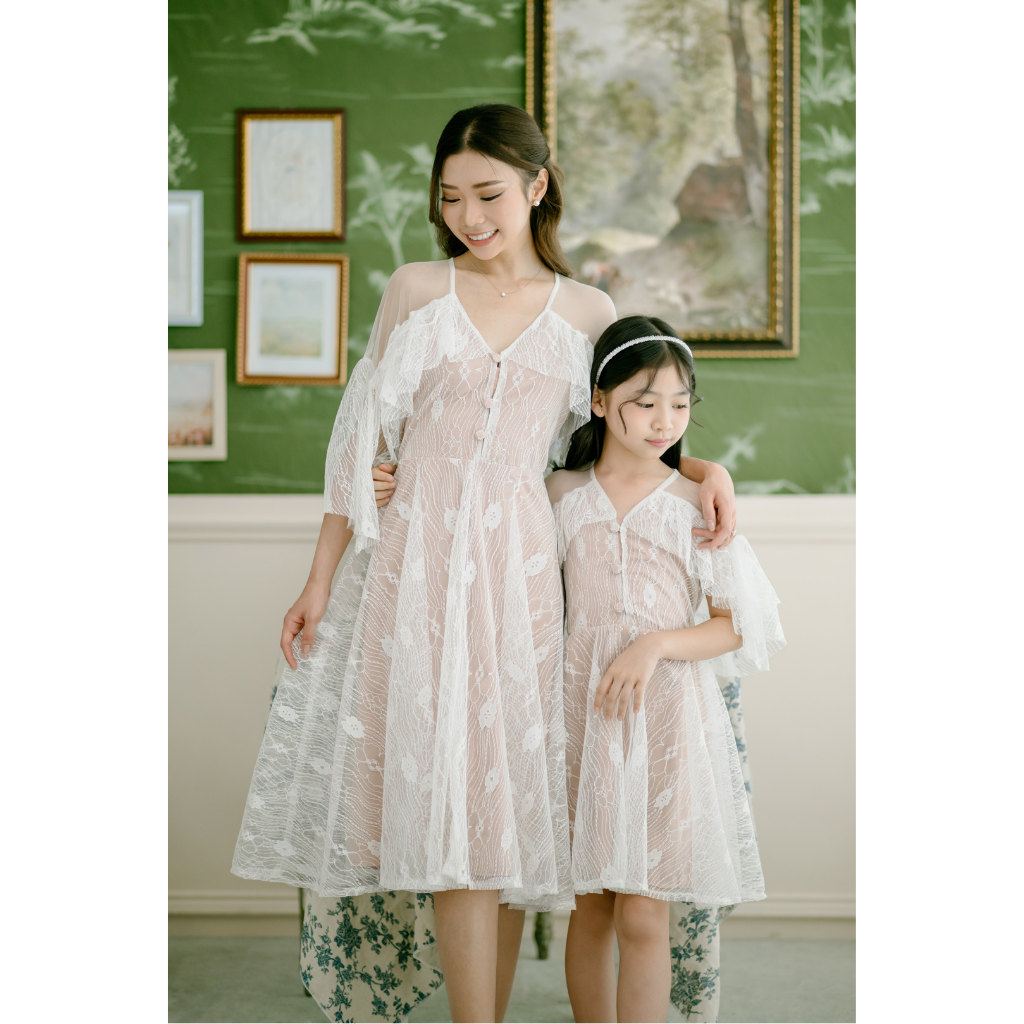 Ayaco Mini Dae Gu Lace Dress