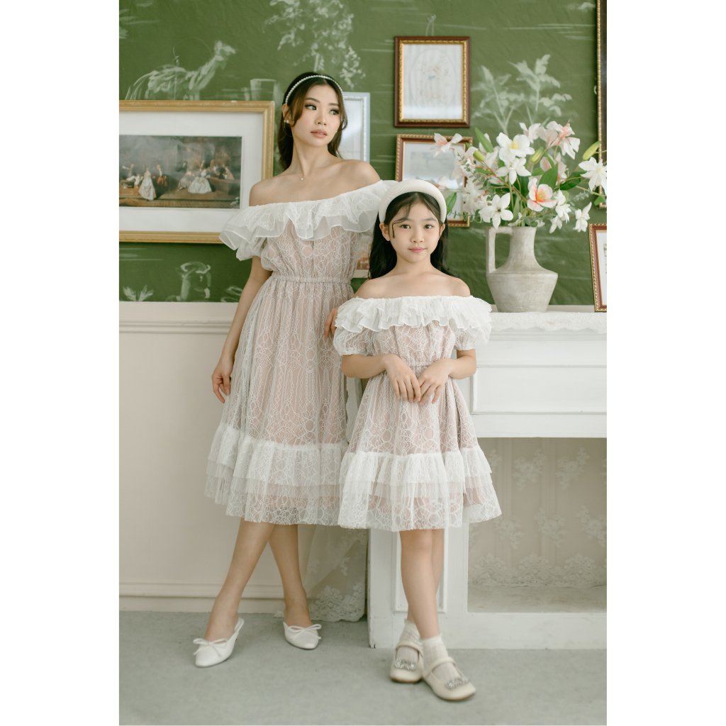 Ayaco Mini Nori Lace Dress