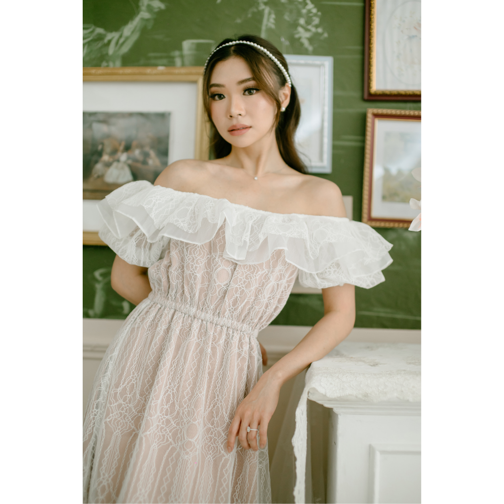 Ayaco Bundle Nori Lace Dress + Mini Nori Lace Dress