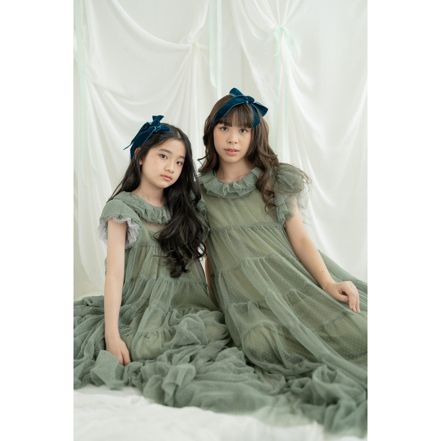 Bundle Minji Tulle Dress + Mini Minji Tulle Dress (Pistachio)