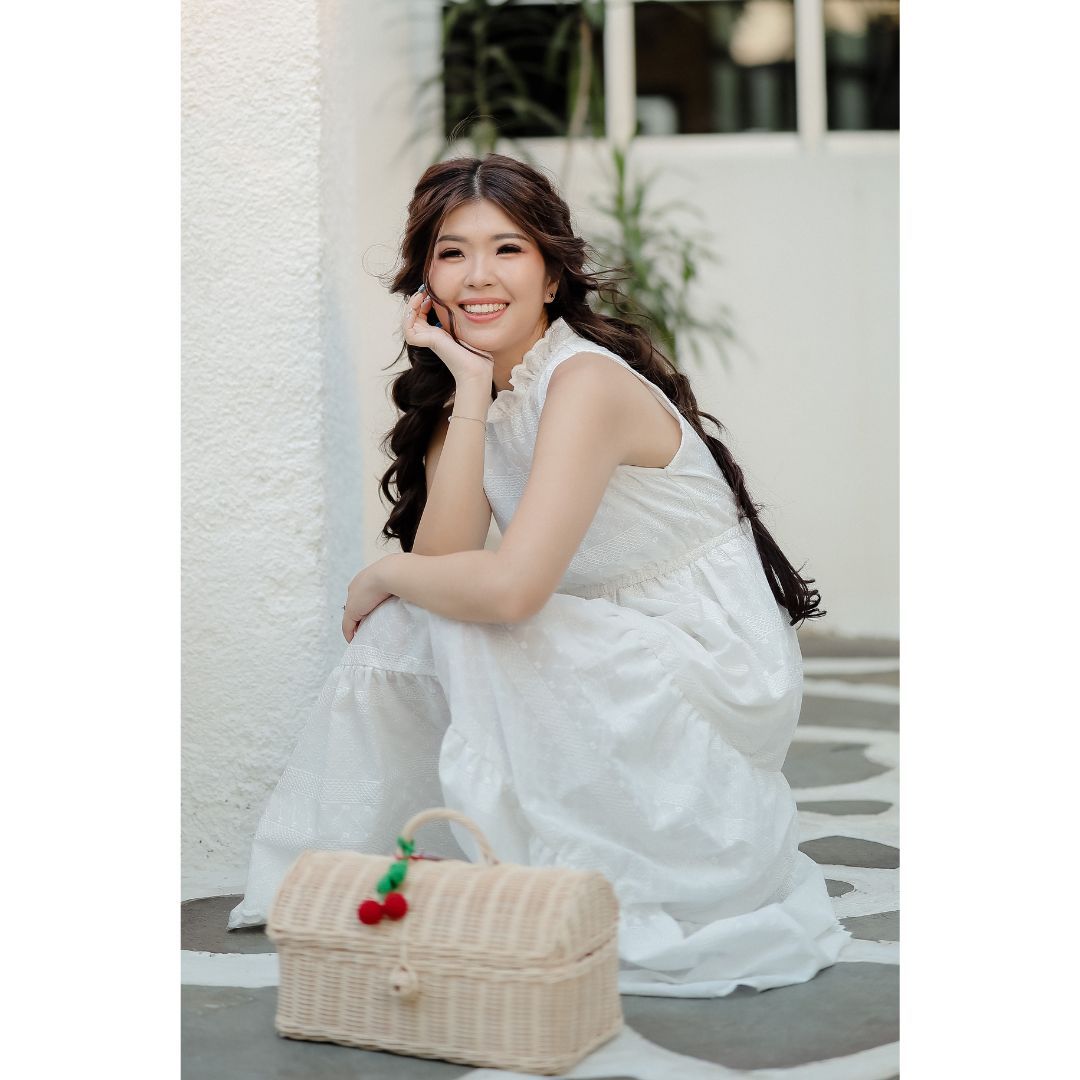 Ayaco x Niaghania Yi Kyung Tiered dress