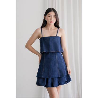 Ayaco Itzy Denim Top & Skirt (Balloon Skirt)