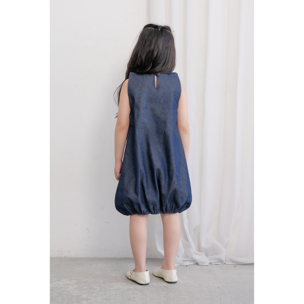 Ayaco Mini Itzy Denim Dress (Size 2- Size 6)