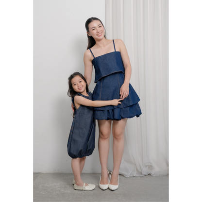 Ayaco Mini Itzy Denim Dress (Size 2- Size 6)