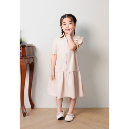 (LIMITED) Ayaco Mini Nuna Dress - Creme
