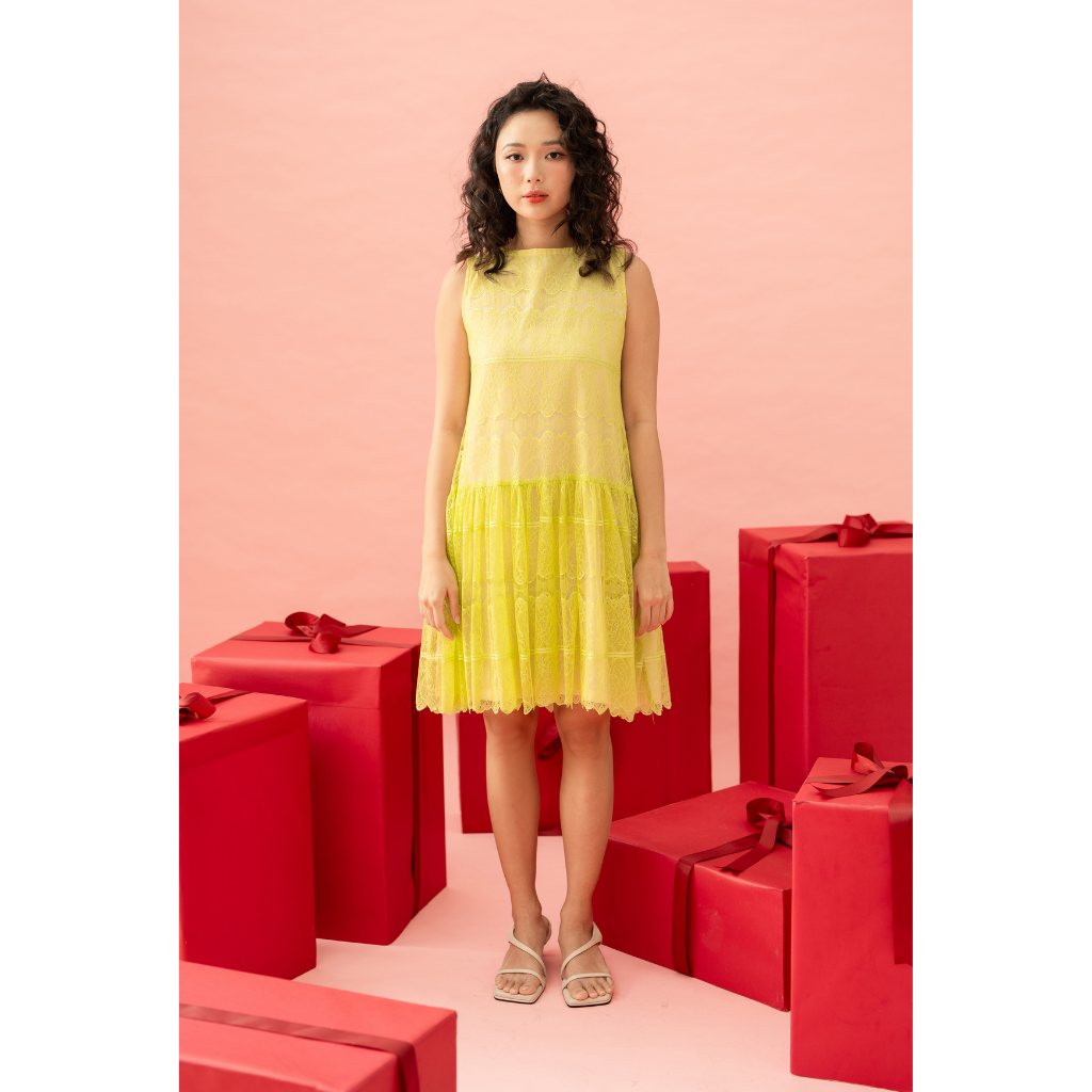 Ayaco Kyung Mi Lace Dress