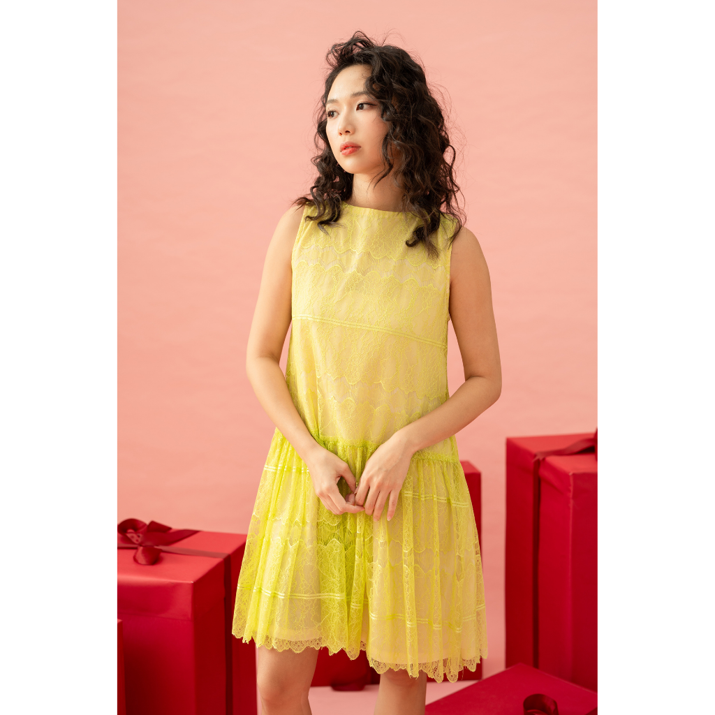 Ayaco Kyung Mi Lace Dress
