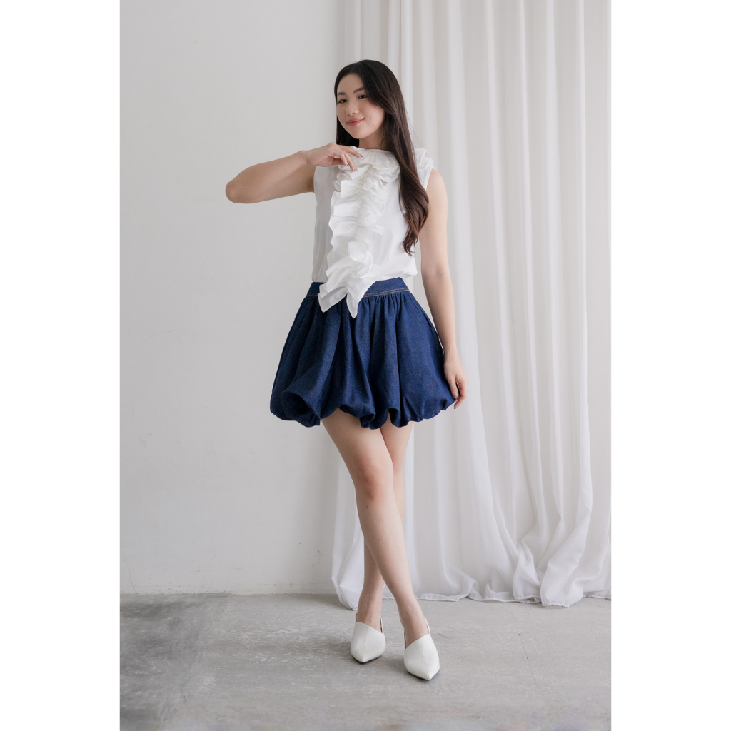 Ayaco Miori Ruffle Top