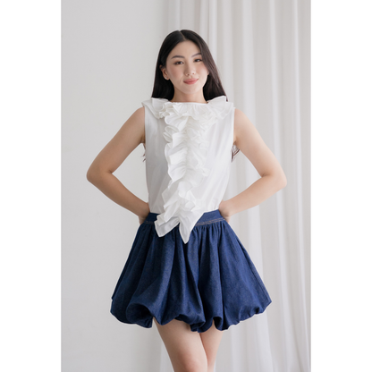 Ayaco Miori Ruffle Top