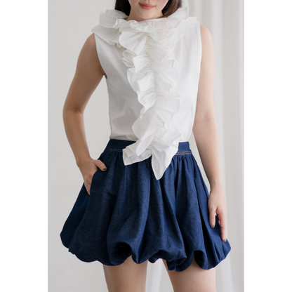 Ayaco Miori Ruffle Top