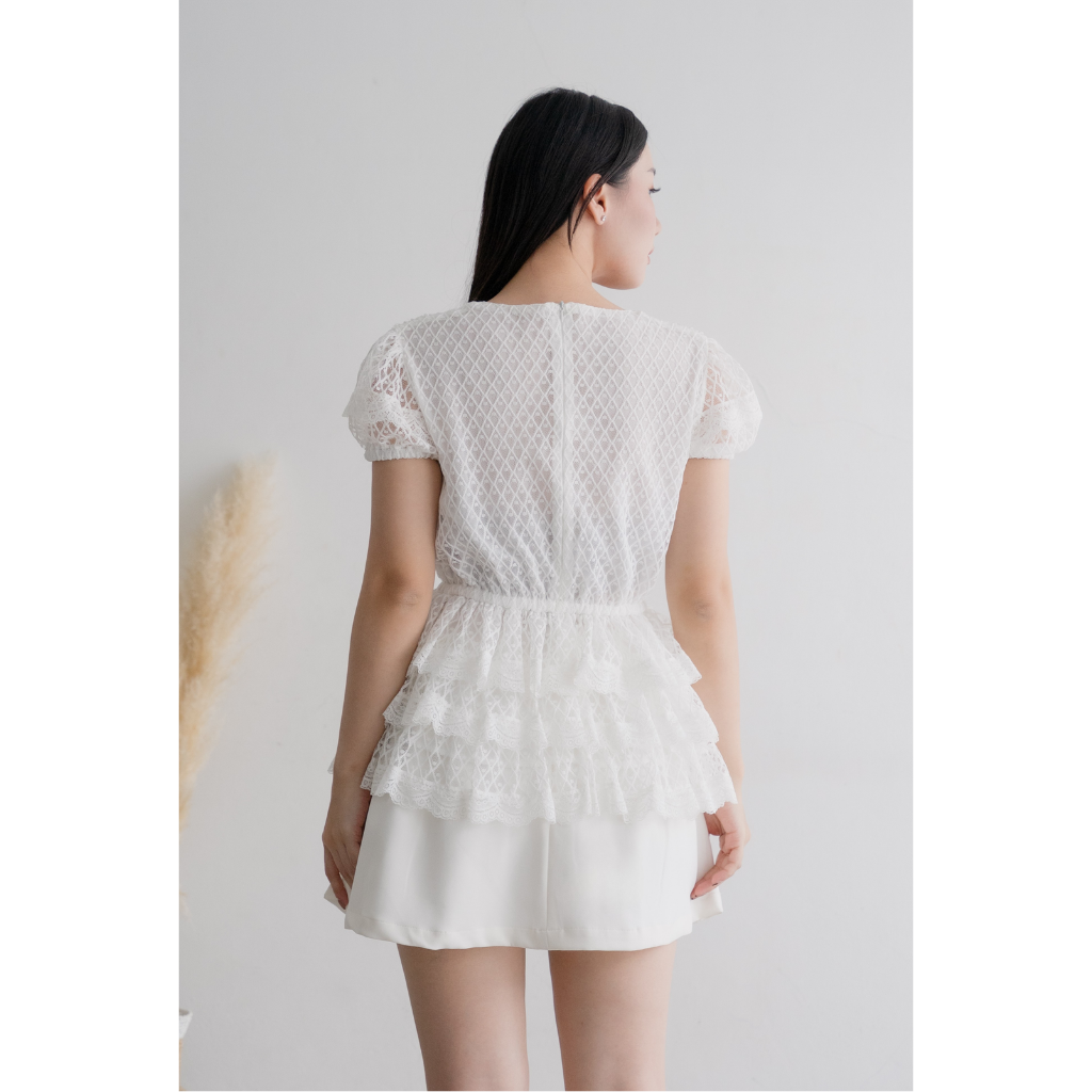 Ayaco Haru Lace Set (Top+Kyool Skort)