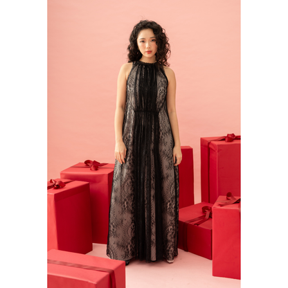 Ayaco Mi Soo Lace Maxi Dress