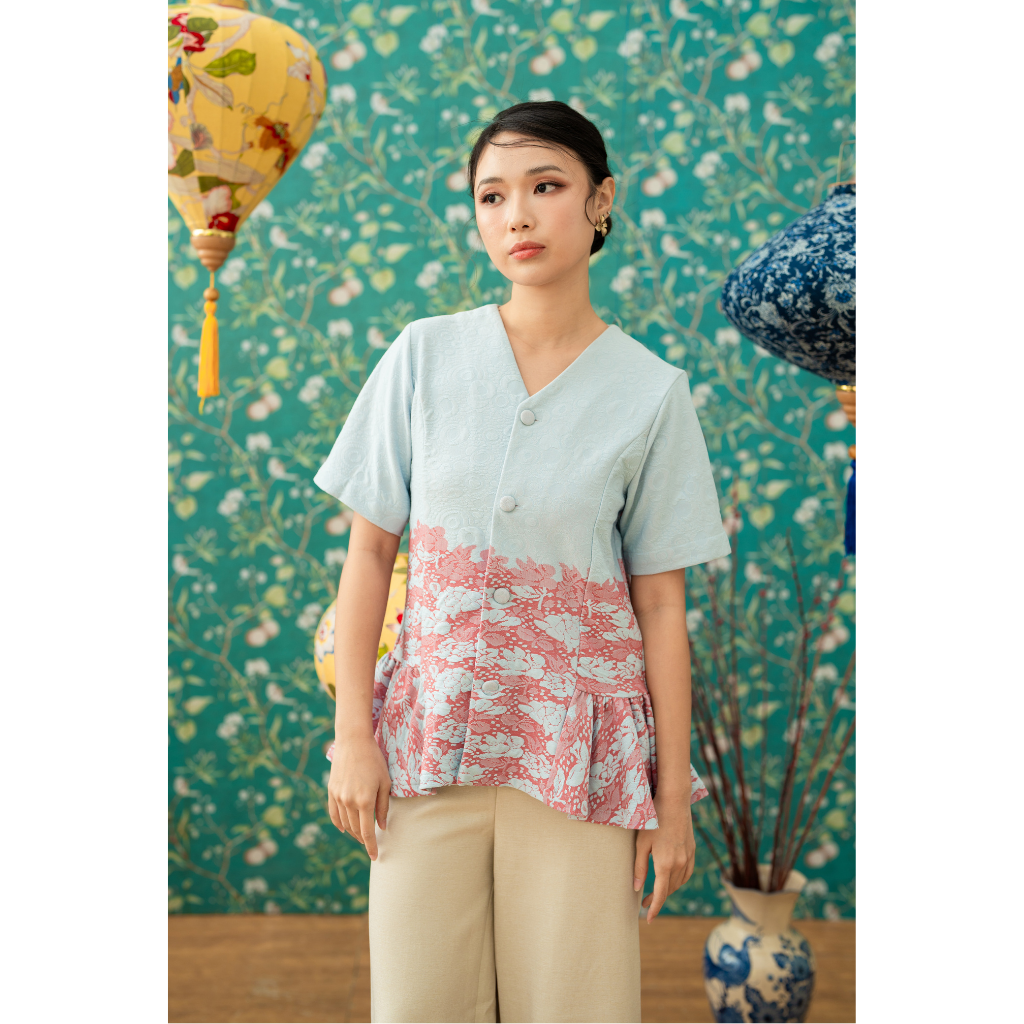 Ayaco Ning Ning Floral Set (Sky)
