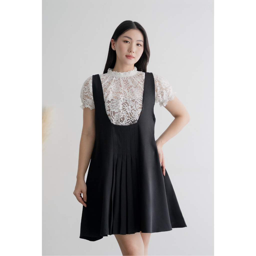 Ayaco Rosy Set Dress (Inner Top+Dress)