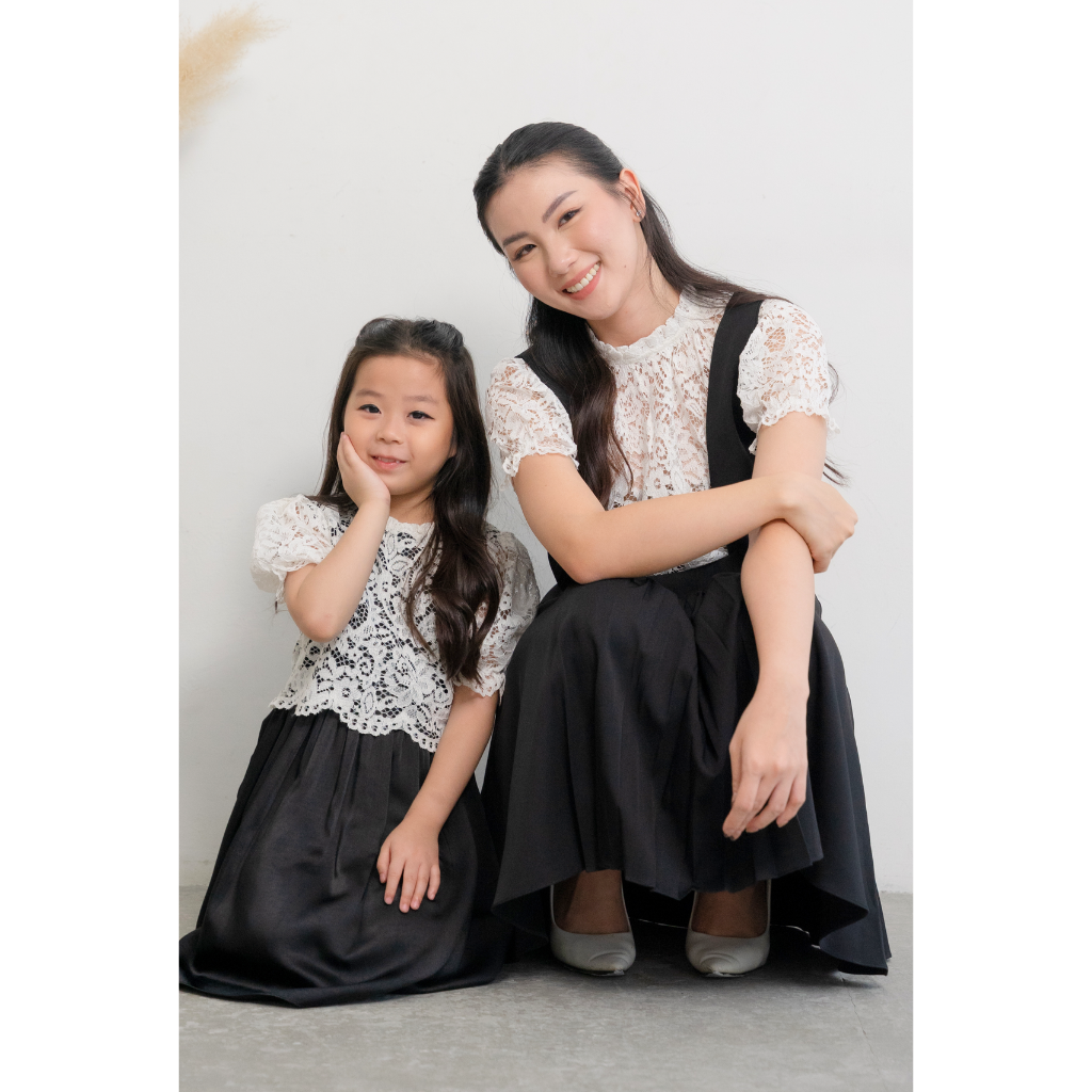 Ayaco Rosy Set Dress (Inner Top+Dress)