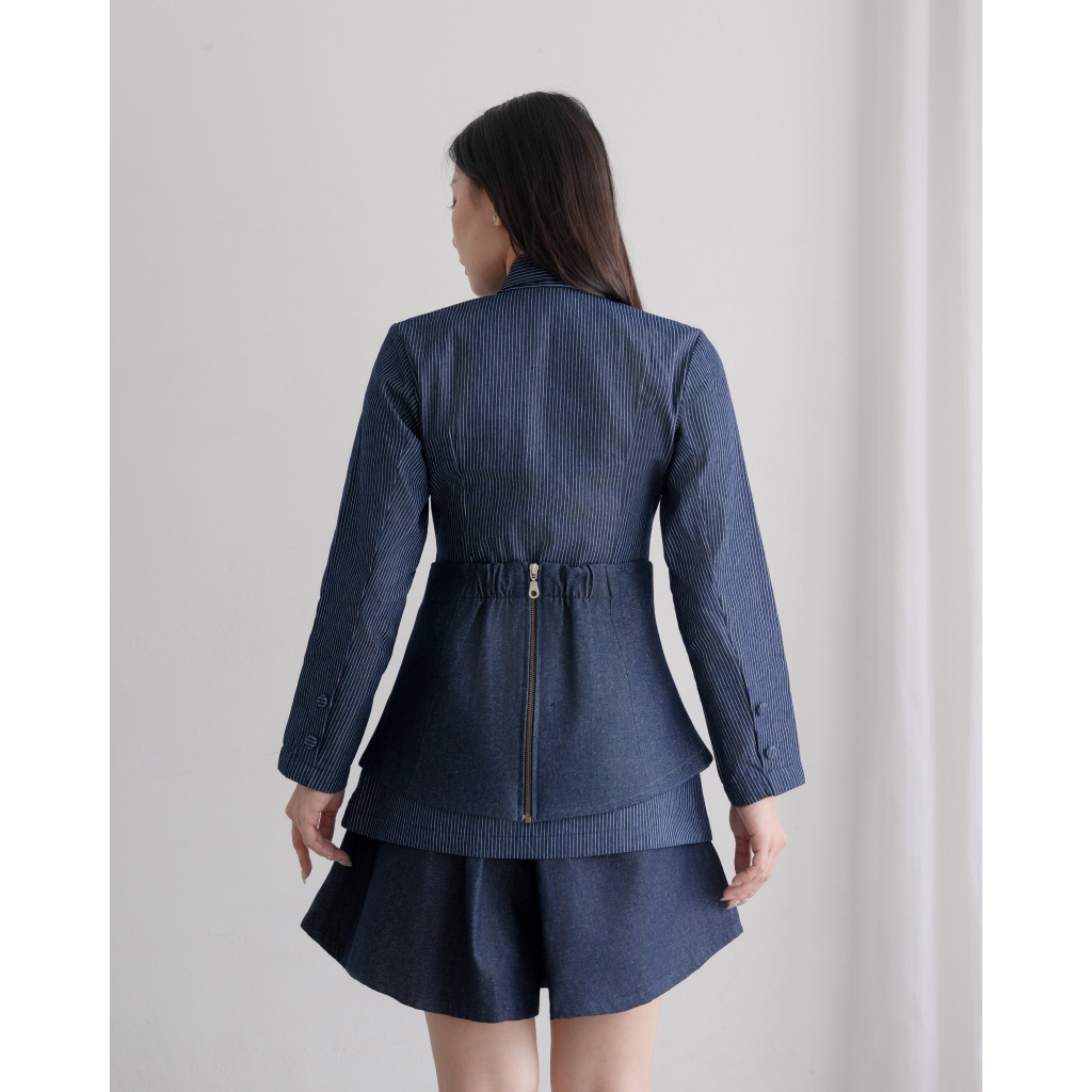 Ayaco E-Jae Denim Set (Blazer+Obi)