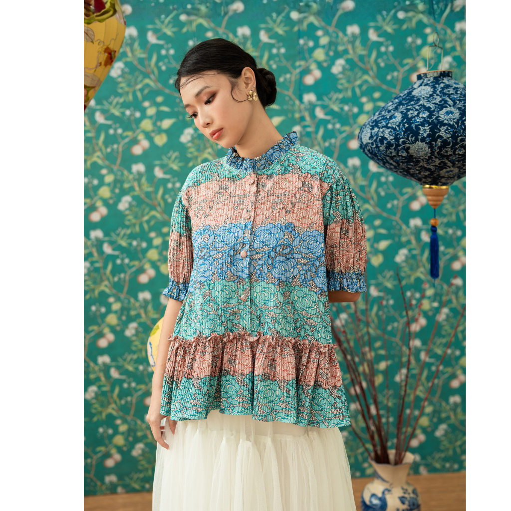 Ayaco Win Win Floral Top