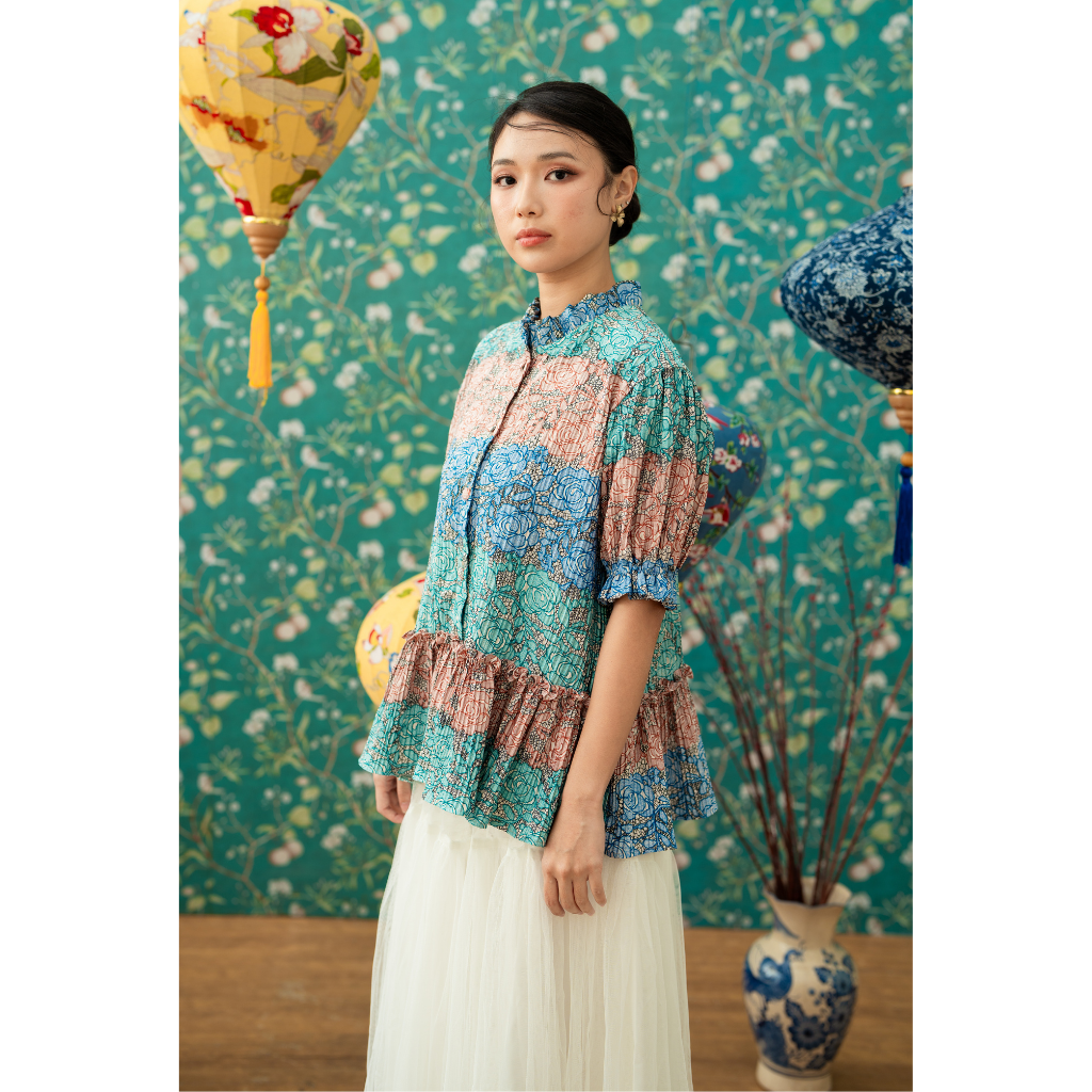 Ayaco Win Win Floral Top