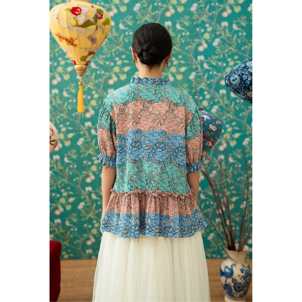 Ayaco Win Win Floral Top