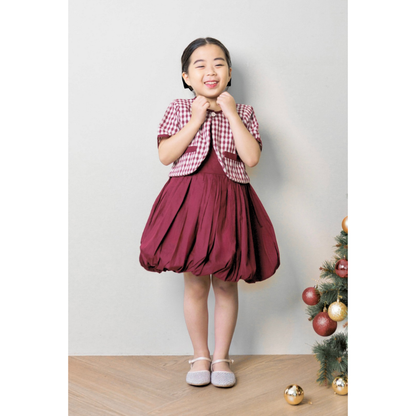 Ayaco Mini Ruby Dress (Bolero Size 6-Size 8)