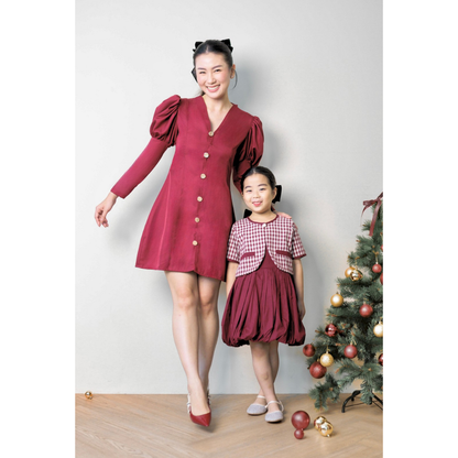 Ayaco Mini Ruby Dress (Bolero Size 6-Size 8)