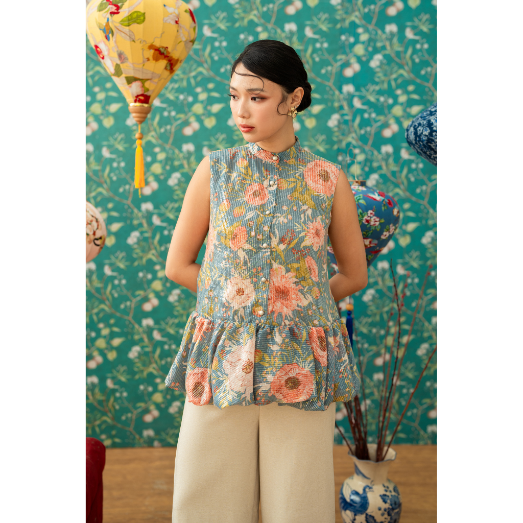 Ayaco Ya Nan Floral Top