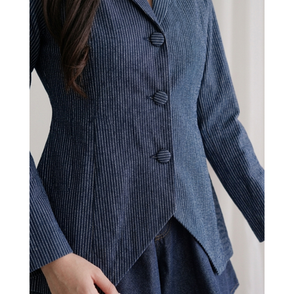 Ayaco E-Jae Denim Set (Blazer+Obi)