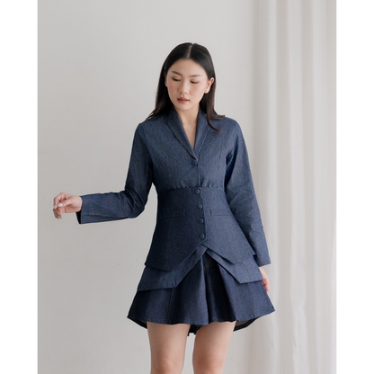 Ayaco E-Jae Denim Set (Blazer+Obi)