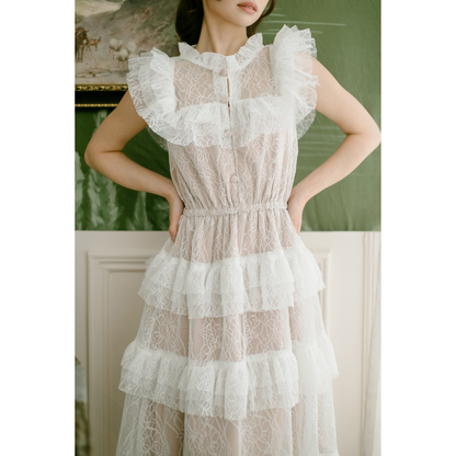 Ayaco Bundle Lulu Lace Dress + Mini Lulu Lace Dress