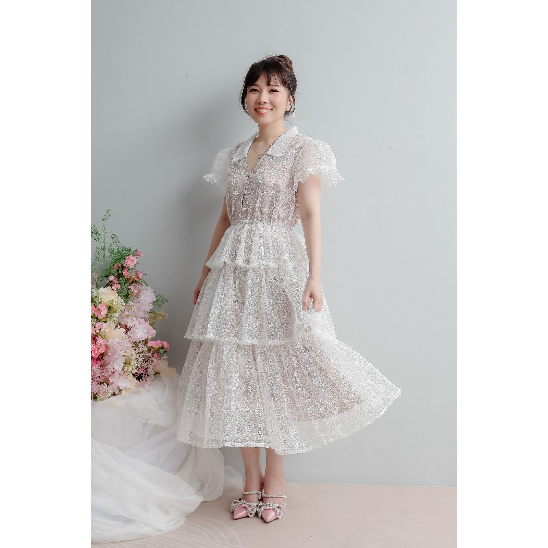Na Ra Lace Dress