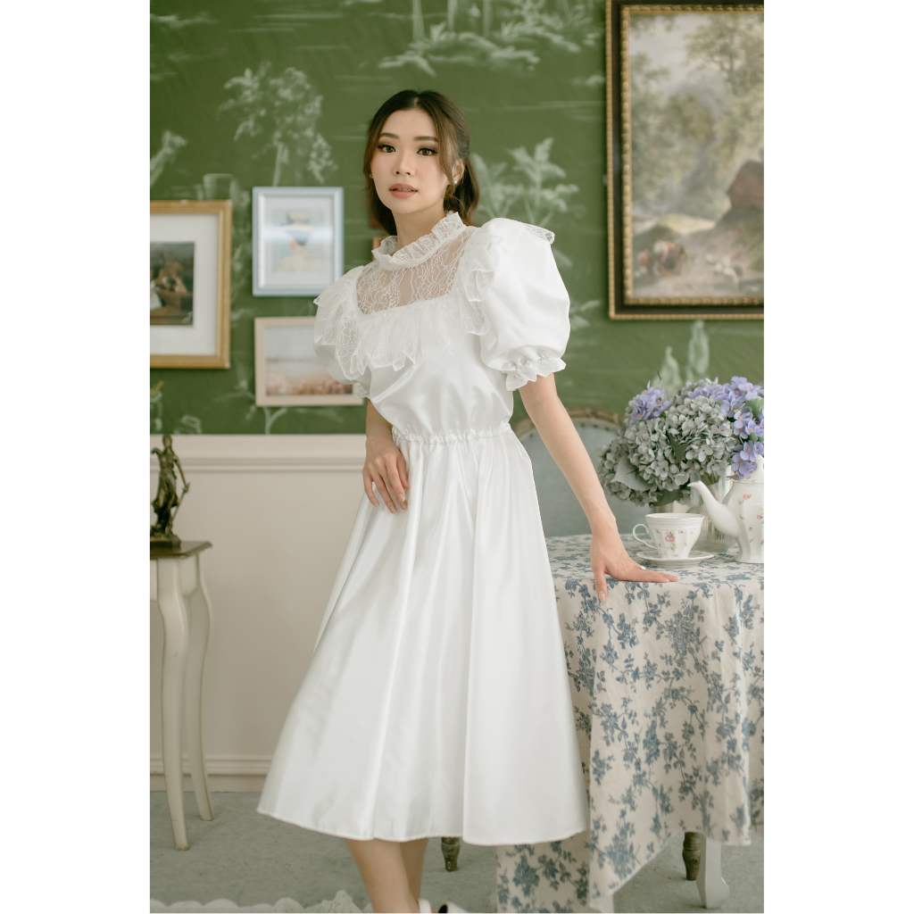 Ayaco Bundle Ella Lace Dress + Mini Ella Lace Dress