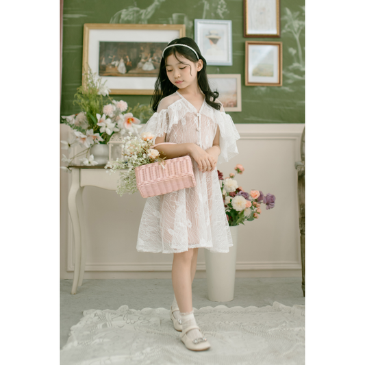 Ayaco Mini Dae Gu Lace Dress