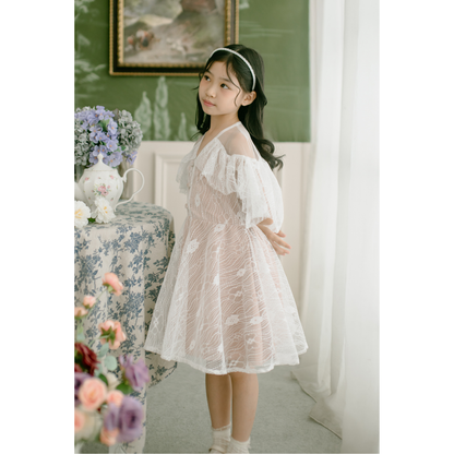 Ayaco Mini Dae Gu Lace Dress