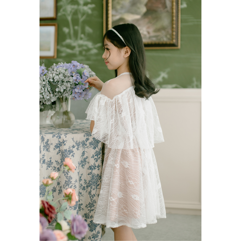 Ayaco Mini Dae Gu Lace Dress