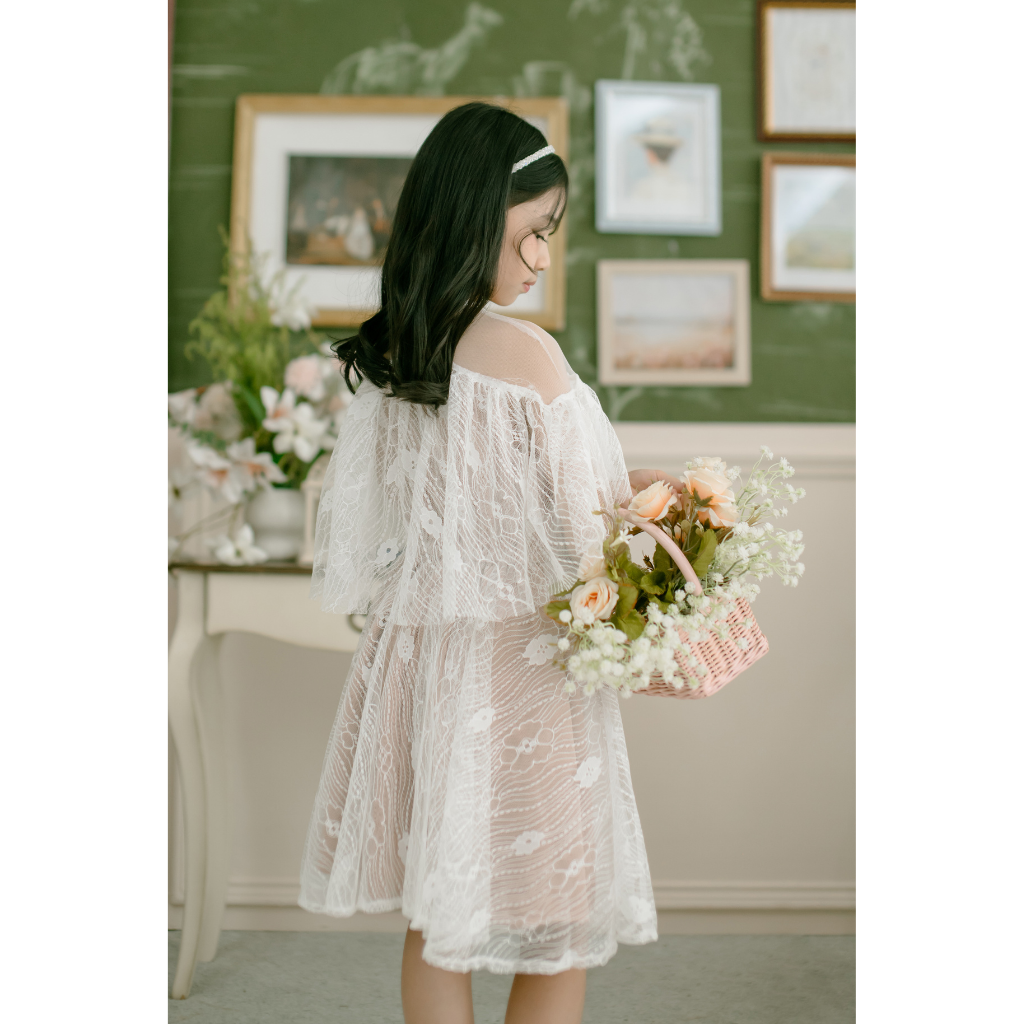 Ayaco Mini Dae Gu Lace Dress