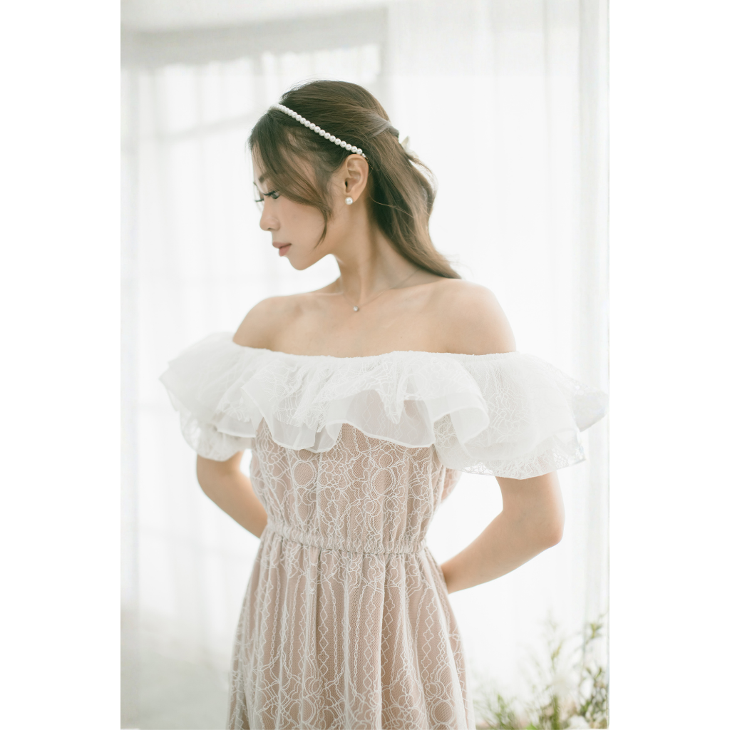 Ayaco Nori Lace Dress