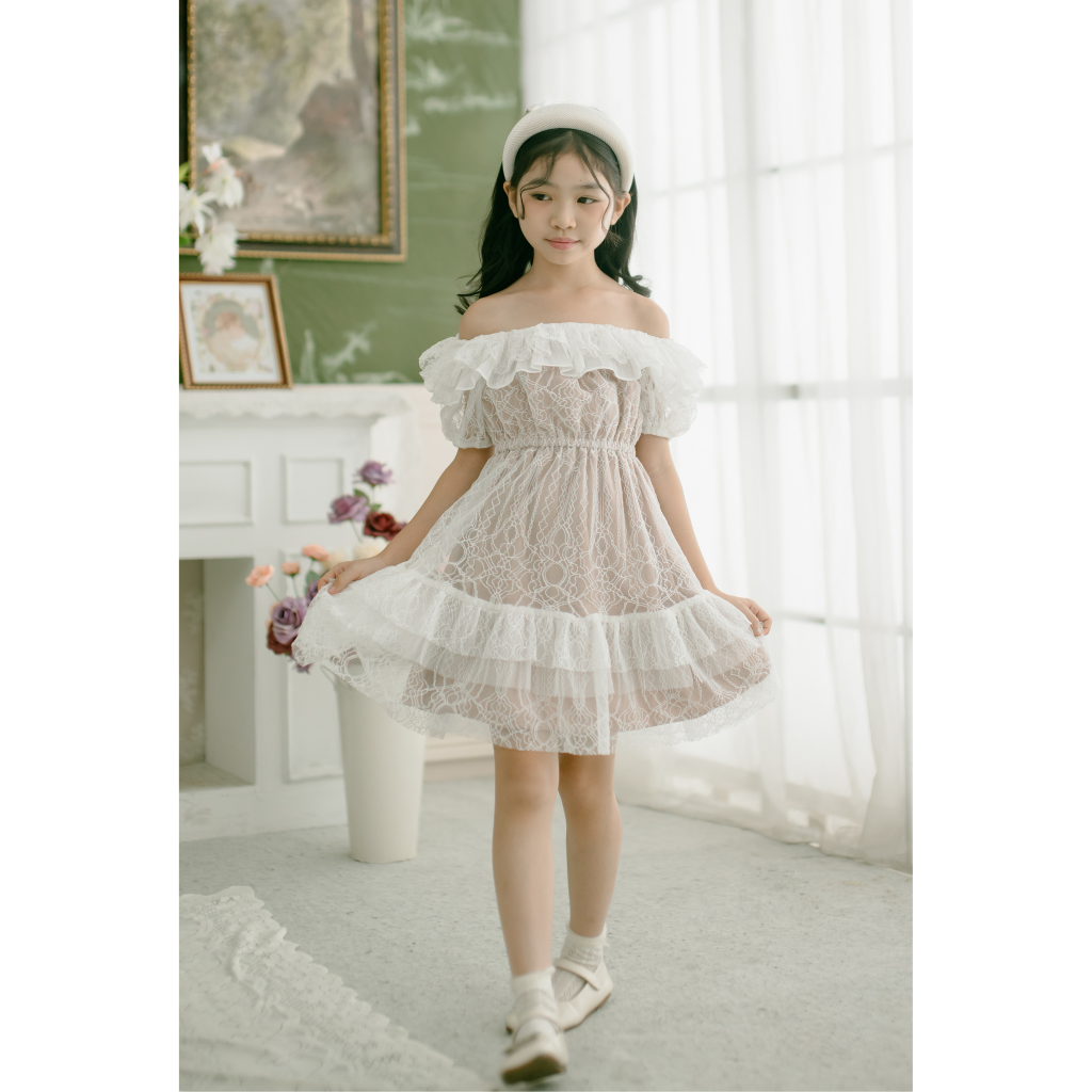 Ayaco Mini Nori Lace Dress