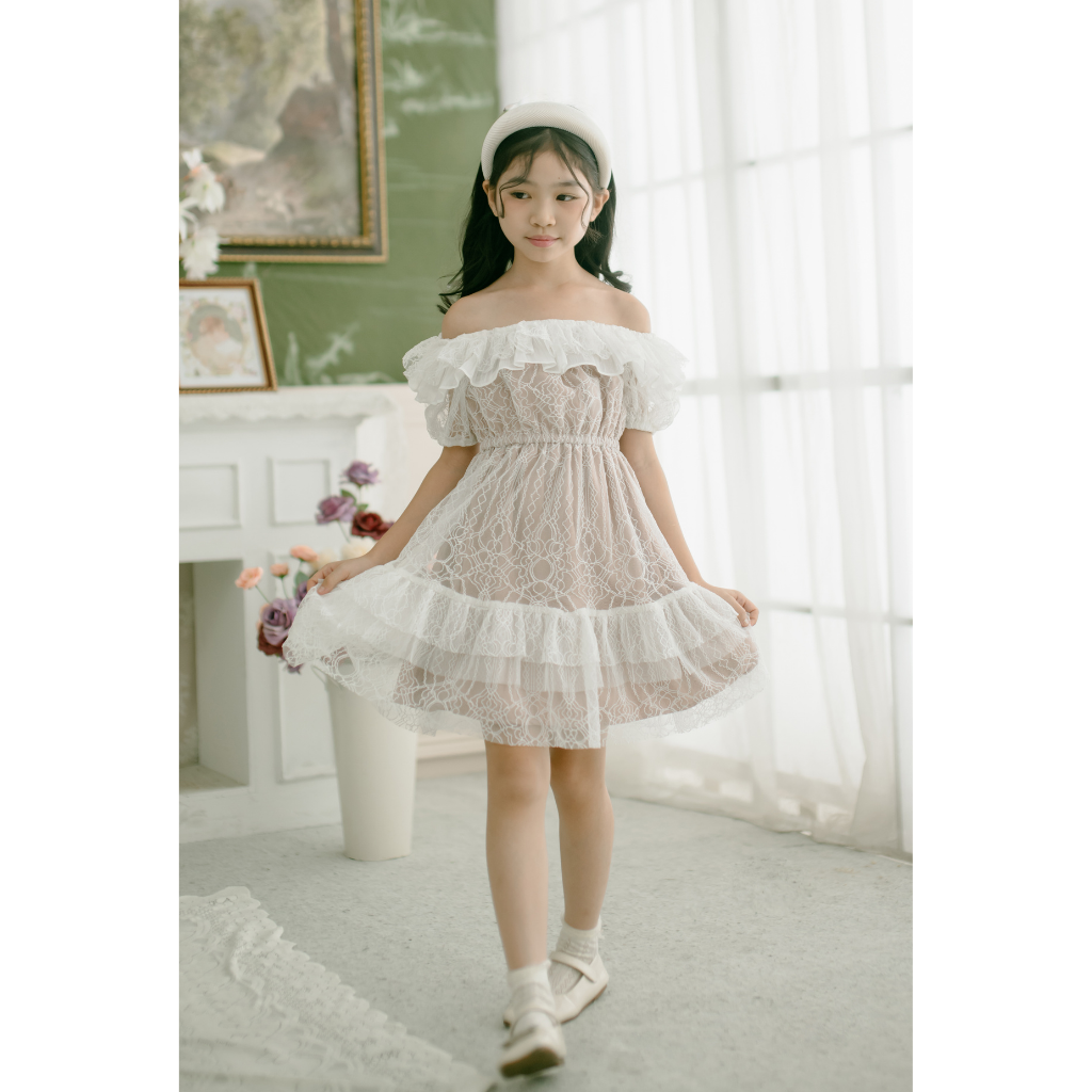 Ayaco Bundle Nori Lace Dress + Mini Nori Lace Dress