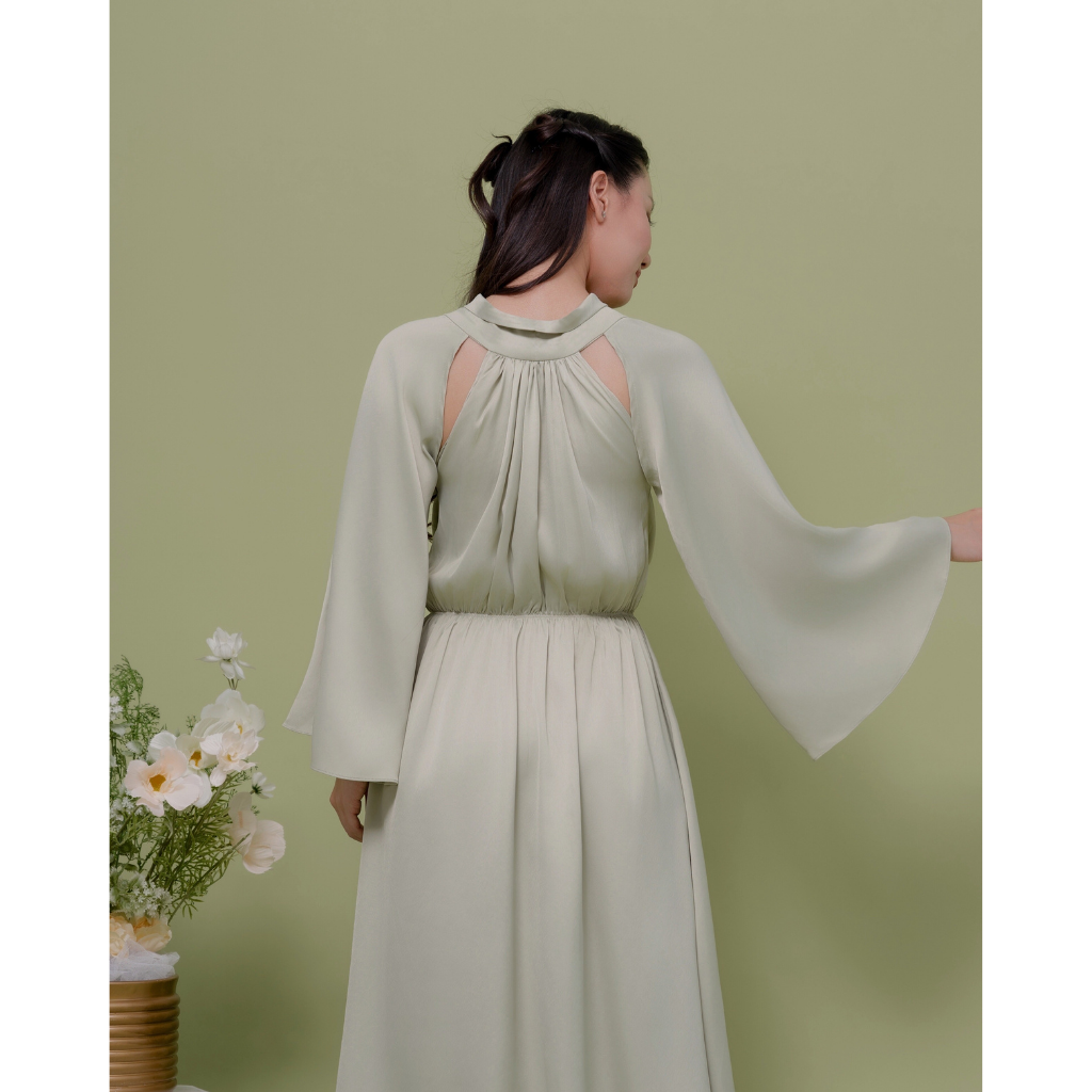 Ayaco Jade Bow Dress