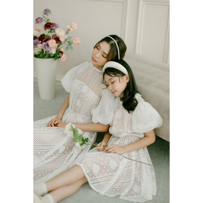 Ayaco Bundle Anna Lace Dress + Mini Anna Lace Dress