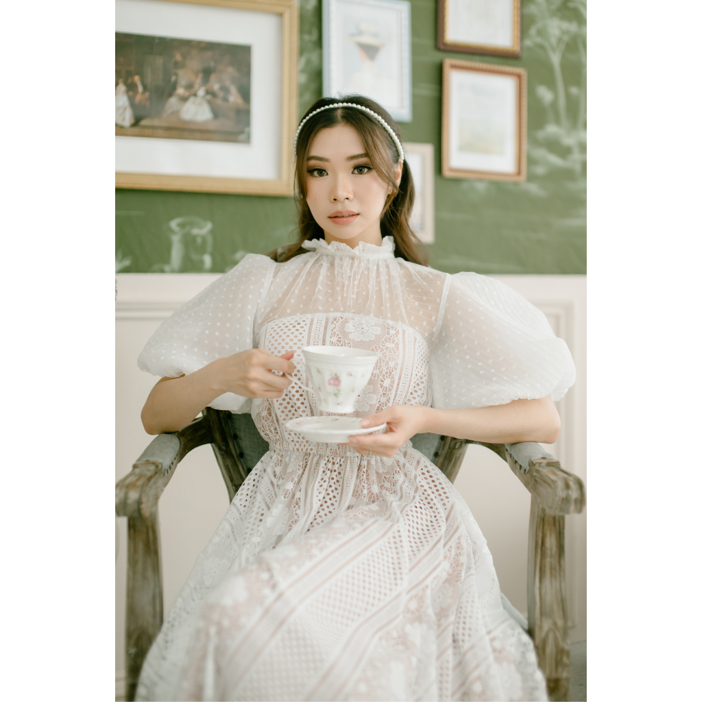 Ayaco Bundle Anna Lace Dress + Mini Anna Lace Dress