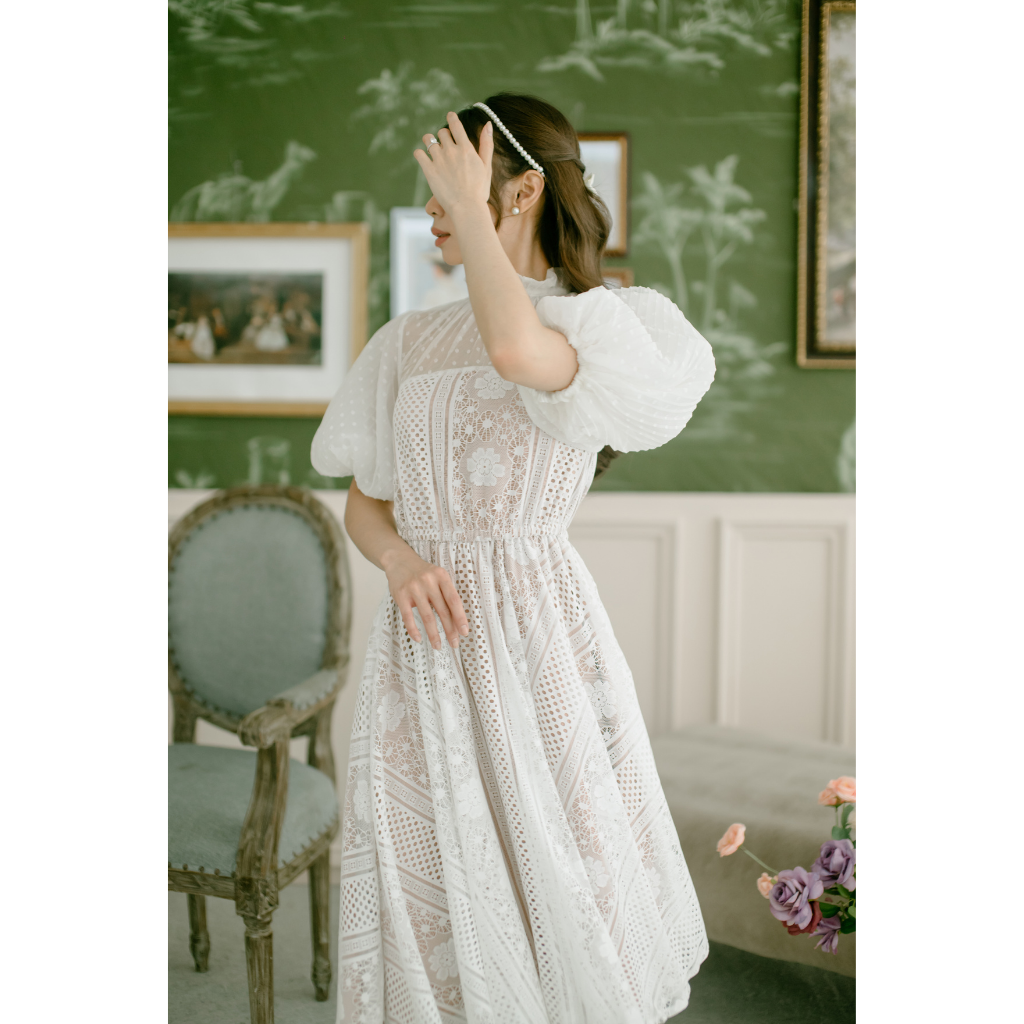 Ayaco Bundle Anna Lace Dress + Mini Anna Lace Dress