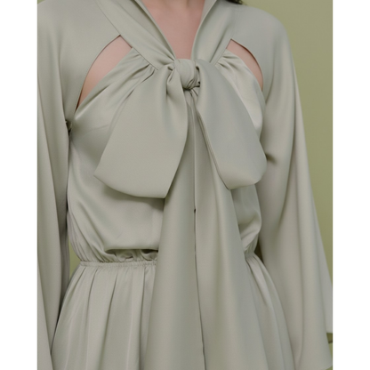 Ayaco Jade Bow Dress