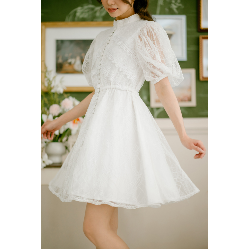 Ayaco Sakura Lace Dress