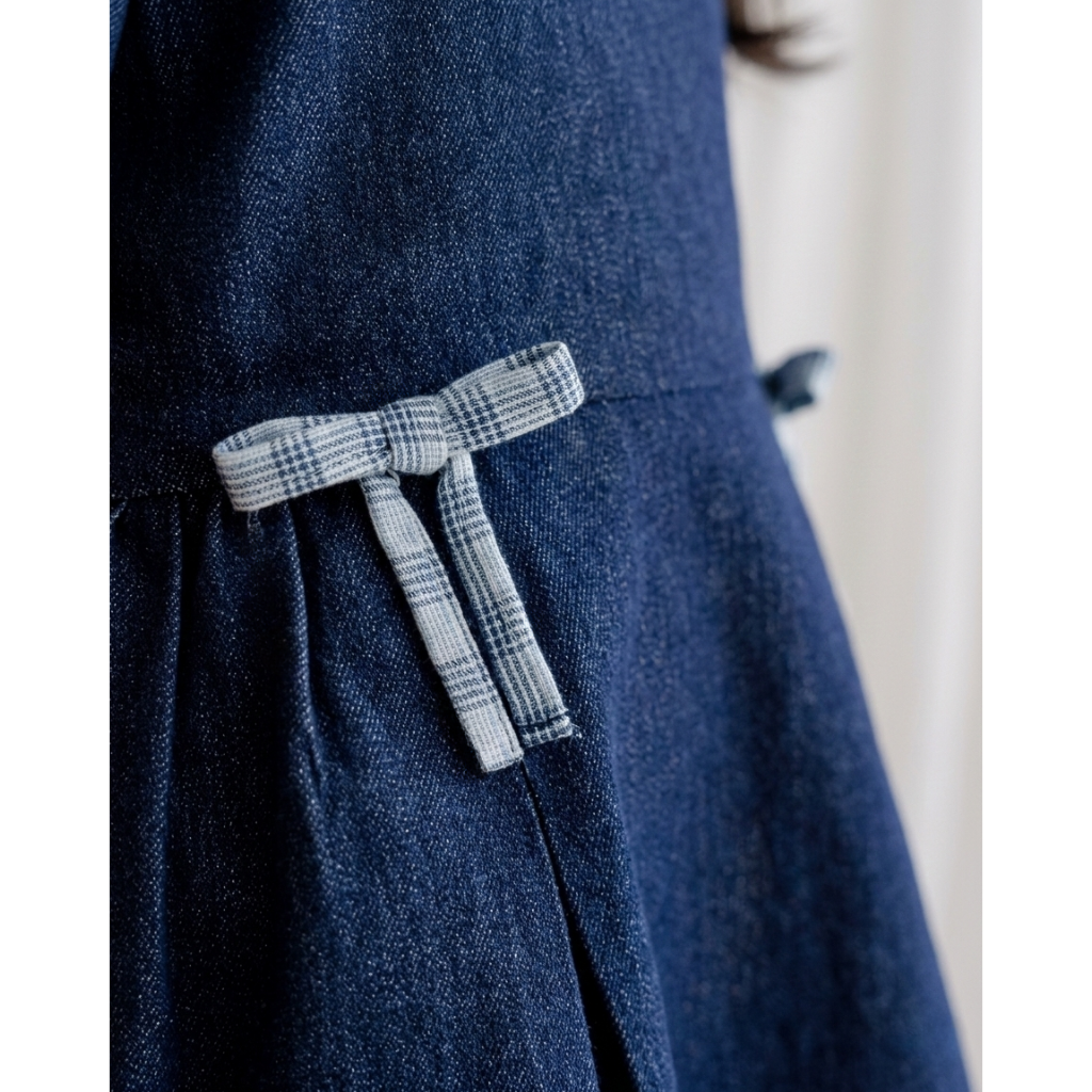 Ayaco Mini Chuu Denim Dress
