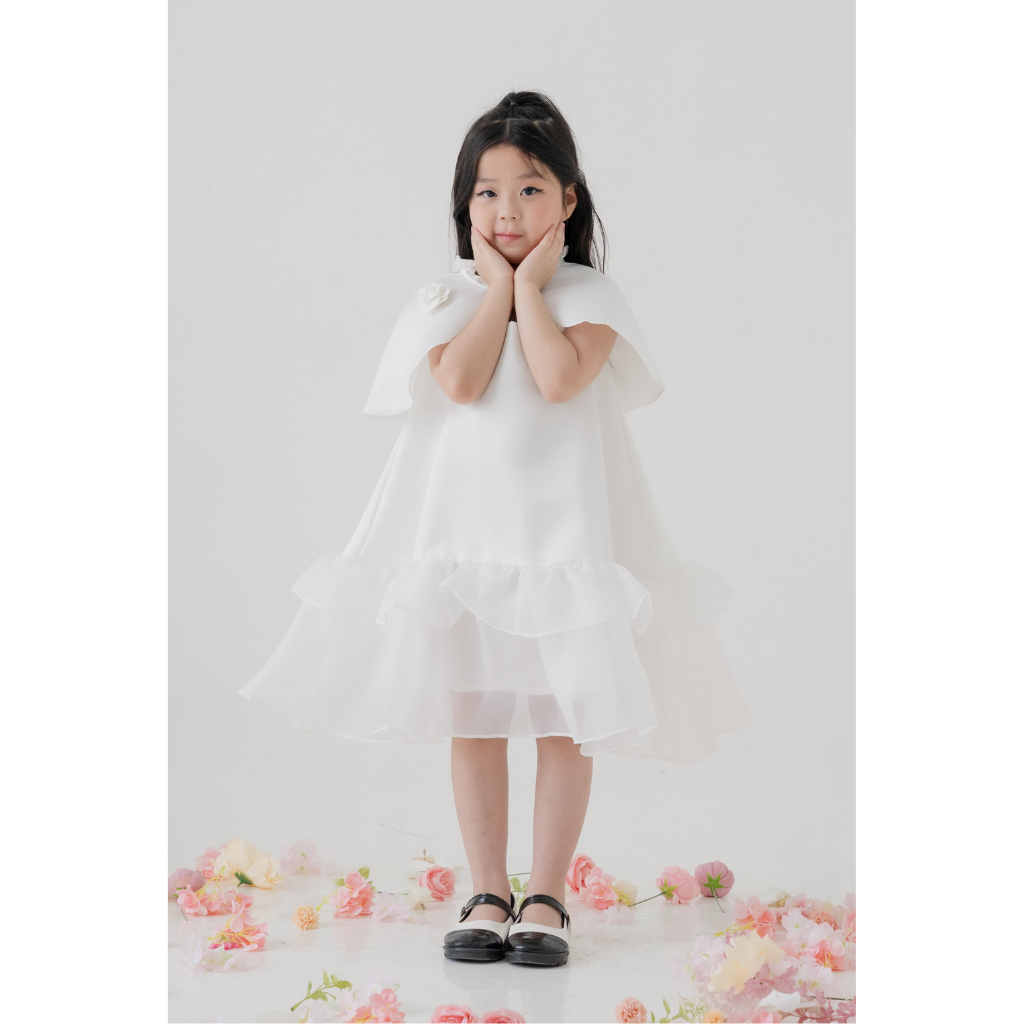 Ayaco Mini Nini Cape Dress