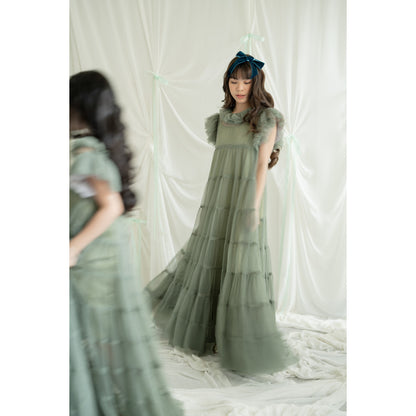 Bundle Minji Tulle Dress + Mini Minji Tulle Dress (Pistachio)