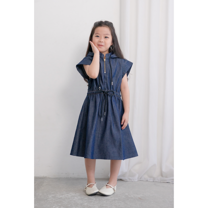 Ayaco Mini I-dle Denim Dress